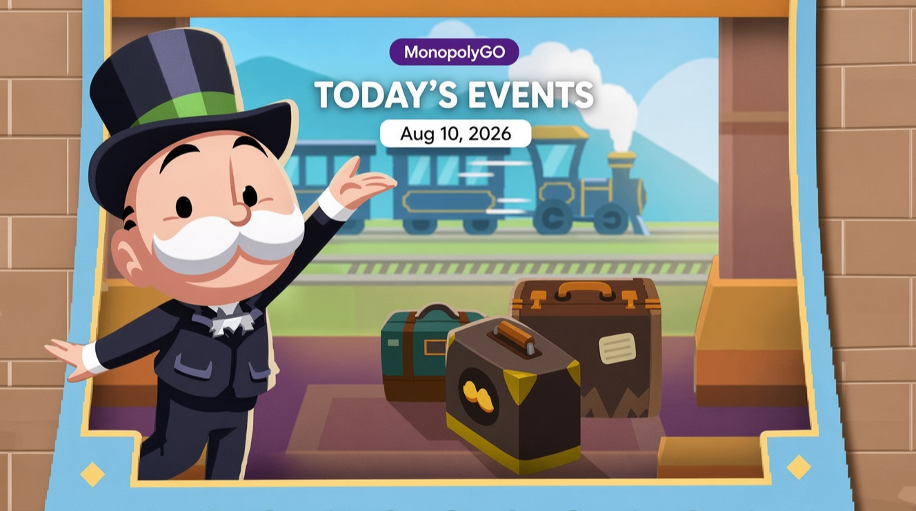 Monopoly GO August 10 2026 Full Event Schedule & Dice Strategy,Monopoly GO Rent Frenzy Mega Heist Cash Grab Event Timetable,Monopoly GO High Roller Multiplier Dice Saving Guide,Monopoly GO Sticker Boom August 10 50% Extra Sticker Reward Tips,buy Monopoly Go Stickers,Monopoly Go Stickers