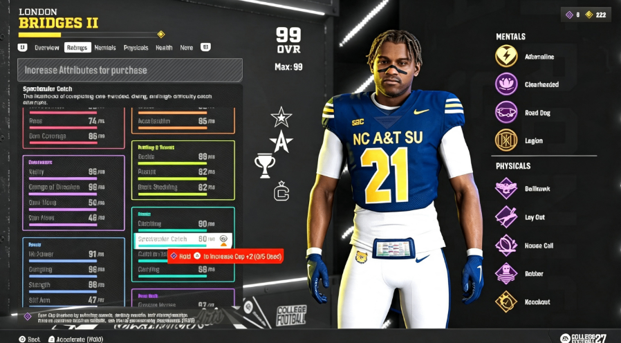  College Football 27 RTG, 99 FS cap breaker build, CFB 27 senior season gameplay, Heisman difficulty tips, ENT Aggies RTG strategy, CUT 27 Coins, College Football 27 Coins,  CFB 27 Coins,  NCAA Football 27 Coins