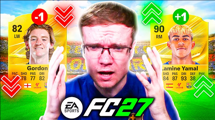 Fan&uacute;&scaron;ik Barcelony Reaguje na FC 27 Ratingy!