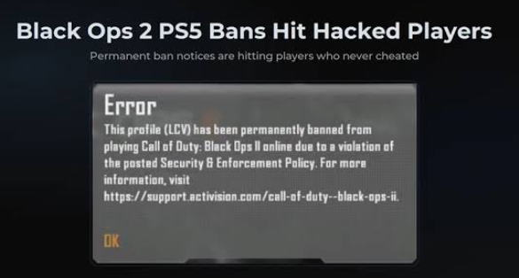The latest Black Ops 2 Security Update introduces backend security improvements for PS5 and PS4 players.