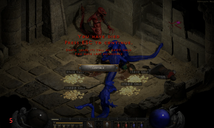 Never Run Back for Your Corpse