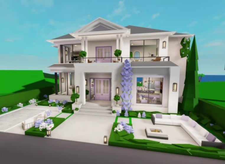 Lavender Luxury Sneak Peeks Transform Brookhaven RP with Elegant New Designs