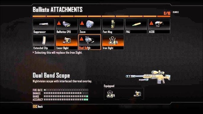 Best Ballista class COD BO2 setup with Ballistic CPU and Fast Mags attachments