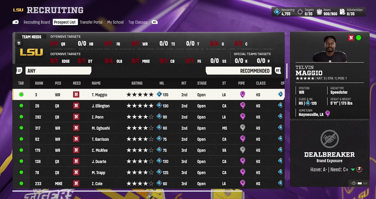 College Football 27 Recruiting Guide: Dynasty Mode Changes, Pro Potential & Best Recruiting Tips