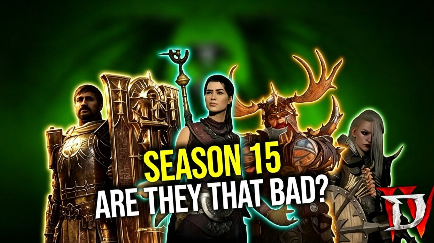 Diablo 4 Season 15: Are Sorc, Druid, Necro & Paladin Actually Bad? Full Class Balance Breakdown