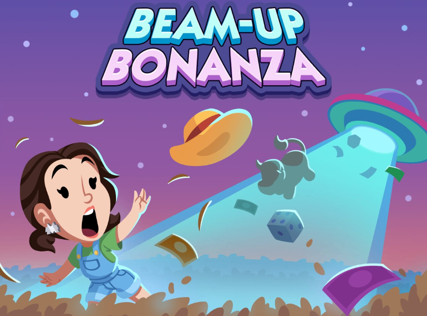 Monopoly GO,Beam Up Bonanza,Guide,Rewards,buy Monopoly Go Stickers