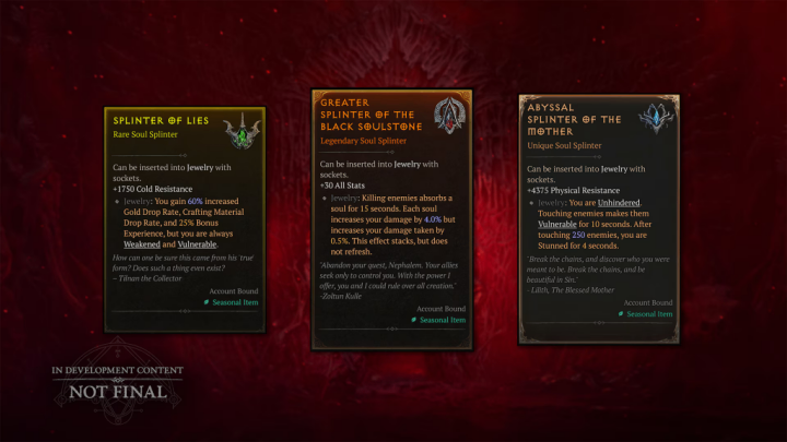 Diablo 4 Items