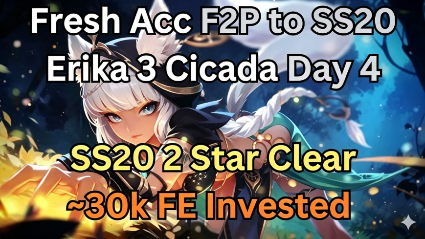Torchlight Infinite SS20 Erika 3 Cicada F2P Day 4 Build Guide: 80K ES & Full SS20 Star Clear