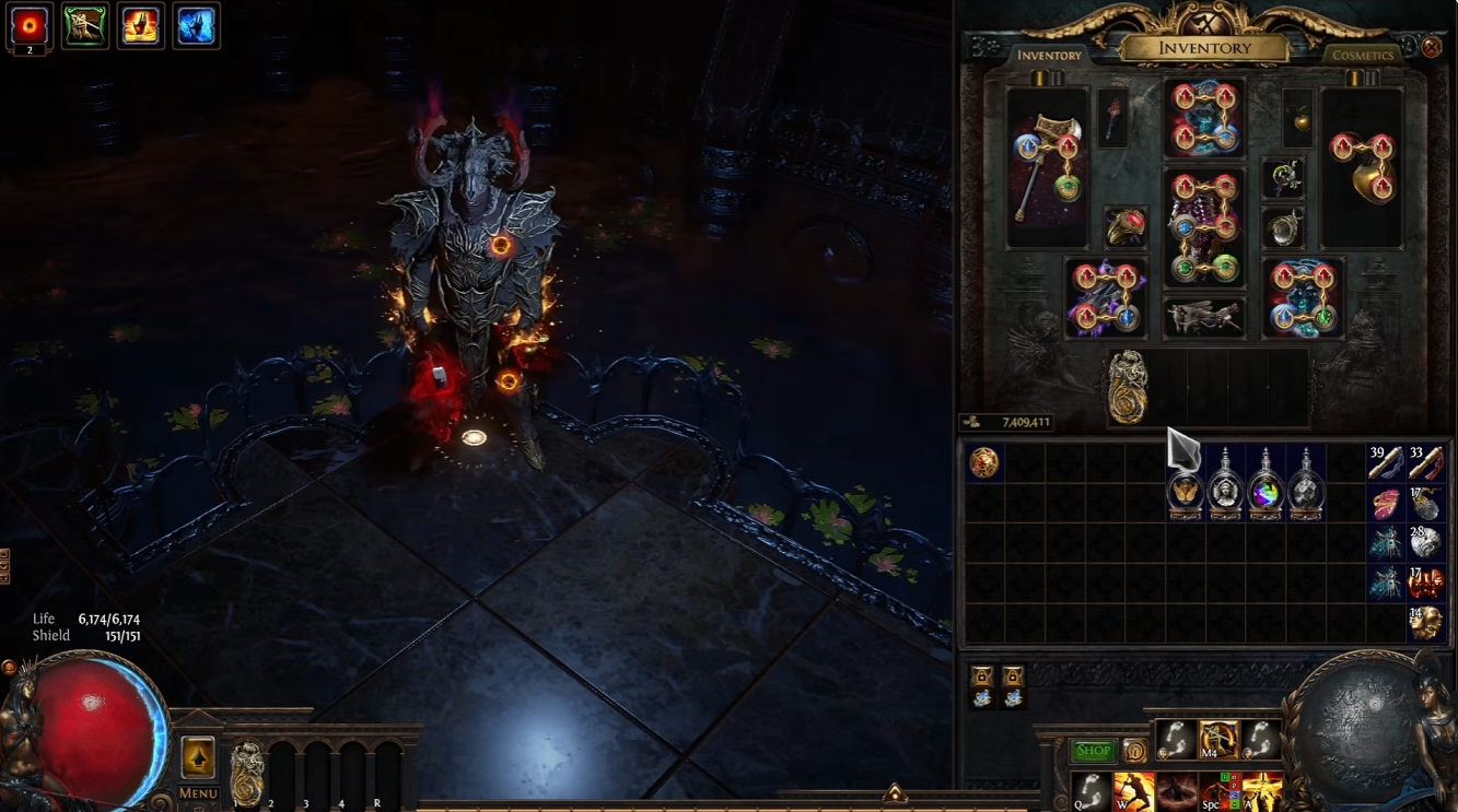 PoE 3.29 Allflame, Rage Vortex Berserker build, Path of Exile one-button build, Festering Vengeance jewel, PoE 3.29 endgame build,  POE Currency, buy POE Currency, POE orbs
