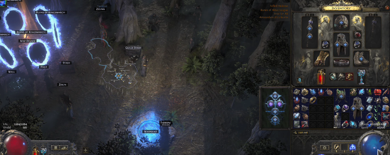 depleted mana rune poe2