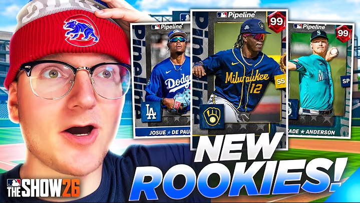 THE BEST ROOKIES IN MLB THE SHOW?!