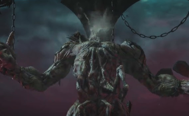 CoD Black Ops 7 Zombies Warden boss fight showing the Saug dealing massive damage