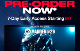 Promotional image explaining the earliest playable date, including the 10-hour EA Play trial and MVP Plus Membership access.