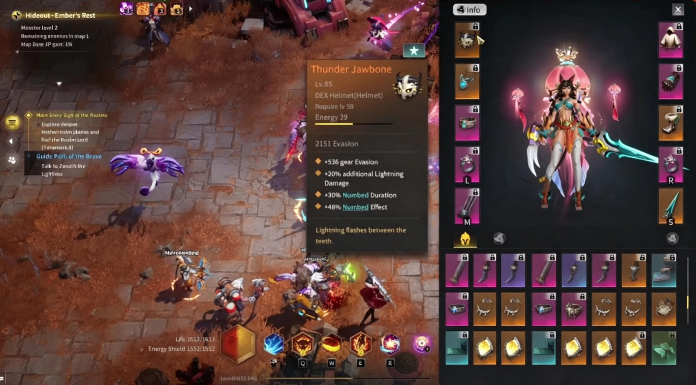 Torchlight: Infinite Best Erika Thunder Slash Build Guide – Afterlight Season SS13 Fast Farming Build,buy Torchlight: Infinite Flame Elementium