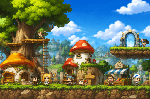 MapleStory Classic World, Hermit, Flash Jump, Messo Saver,MapleStory Classic World Mesos