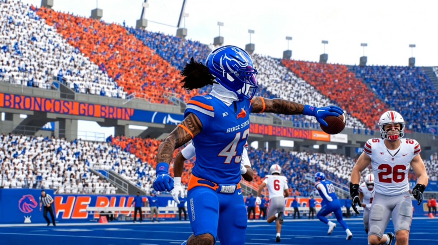 College Football 27 RTG two-way build, CFB 27 PC modded player, 99 overall strong safety RTG, Big Ten custom conference RTG, CFB 27 Heisman difficulty gameplay, CUT 27 Coins, College Football 27 Coins