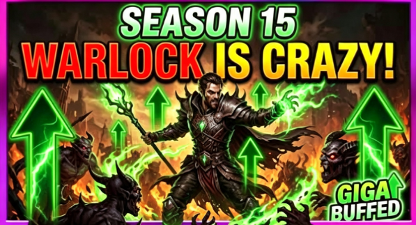 Diablo 4 Season 15 PTR Full Warlock Breakdown: Massive Buffs Make It The Meta Top Class