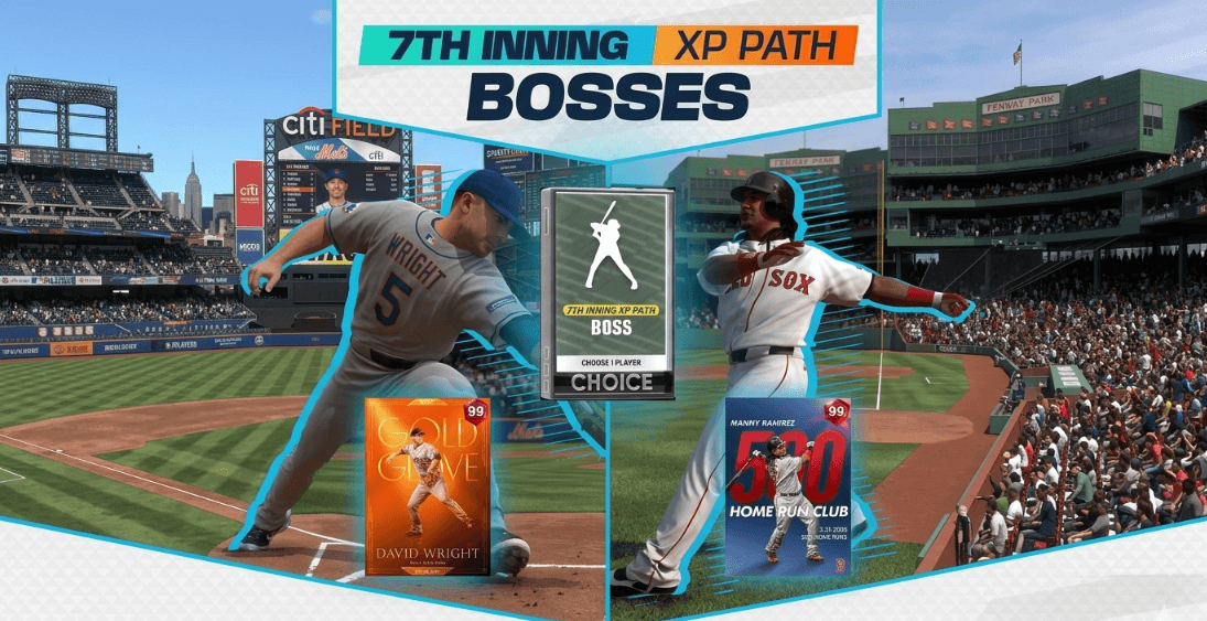 MLB The Show 26 Stubs, 99 OVR Manny Ramirez MLB 26, 99 OVR David Wright,
