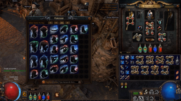 POE currency