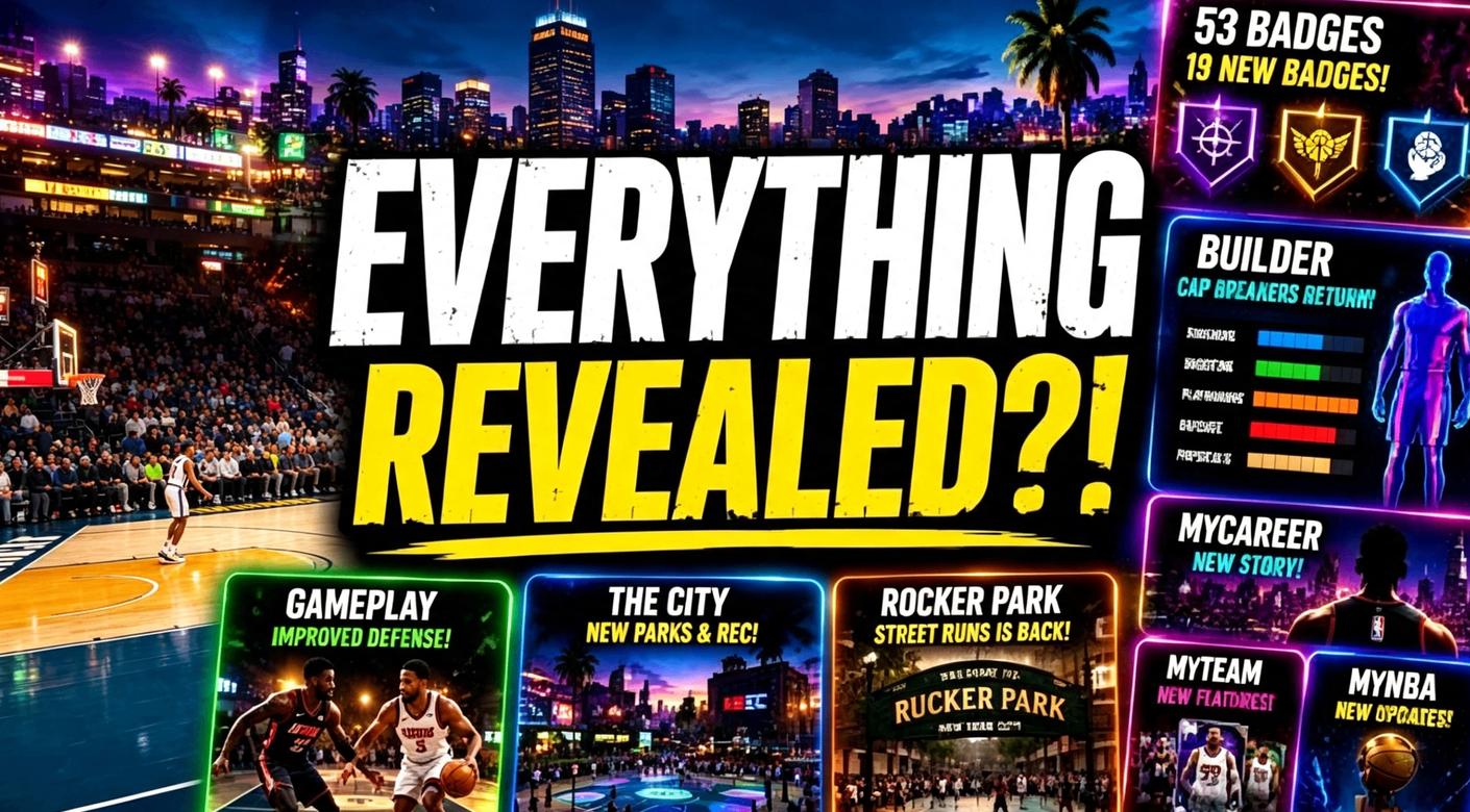NBA 2K27 Game Reveal: August 18 Stream, New Features, Gameplay & Everything We Know,Buy NBA 2K27 VC