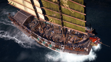 The new Junk ship is a large DPS-focused vessel designed for group combat and high-health enemies in Skull and Bones Y3S2.