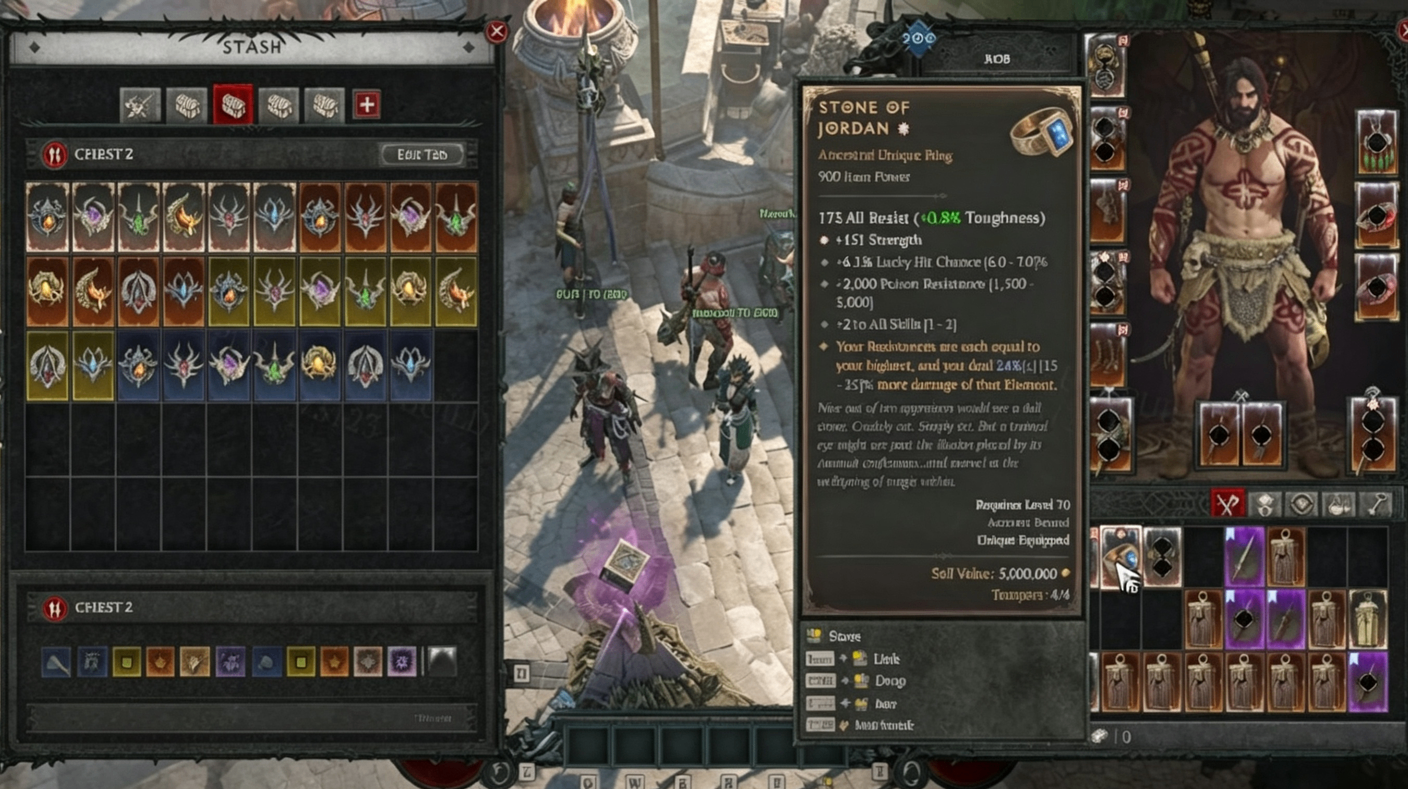 Diablo 4 Season 15 PTR: Complete Guide to Legacy Uniques, Mythic Charms & New Systems,buy Diablo IV Items