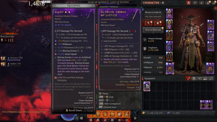 Diablo IV Items