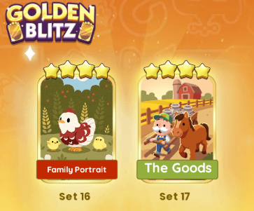 Monopoly GO,Golden Blitz,Beam Up Bonanza,Infinite Harvest,Monopoly Go Stickers