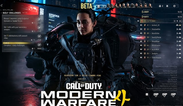 Call of Duty beta progression
