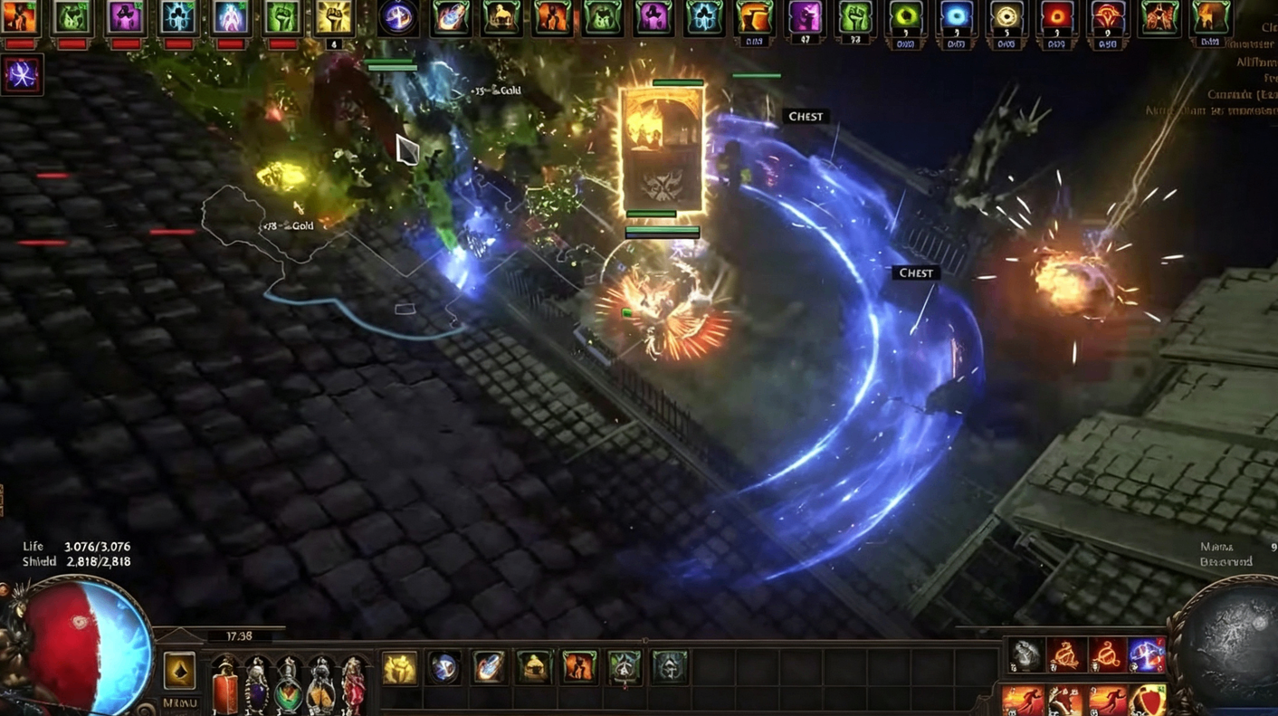Path of Exile 3.29 Abyss Farming Guide: How to Reach Level 100 with 120M XP/Hour,POE currency for sale