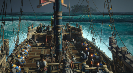 Skull and Bones New Junk Gatlin Gun Build with fire and electric DPS setup