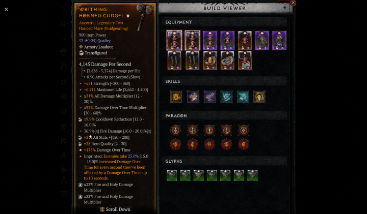 buy diablo 4 max roll items