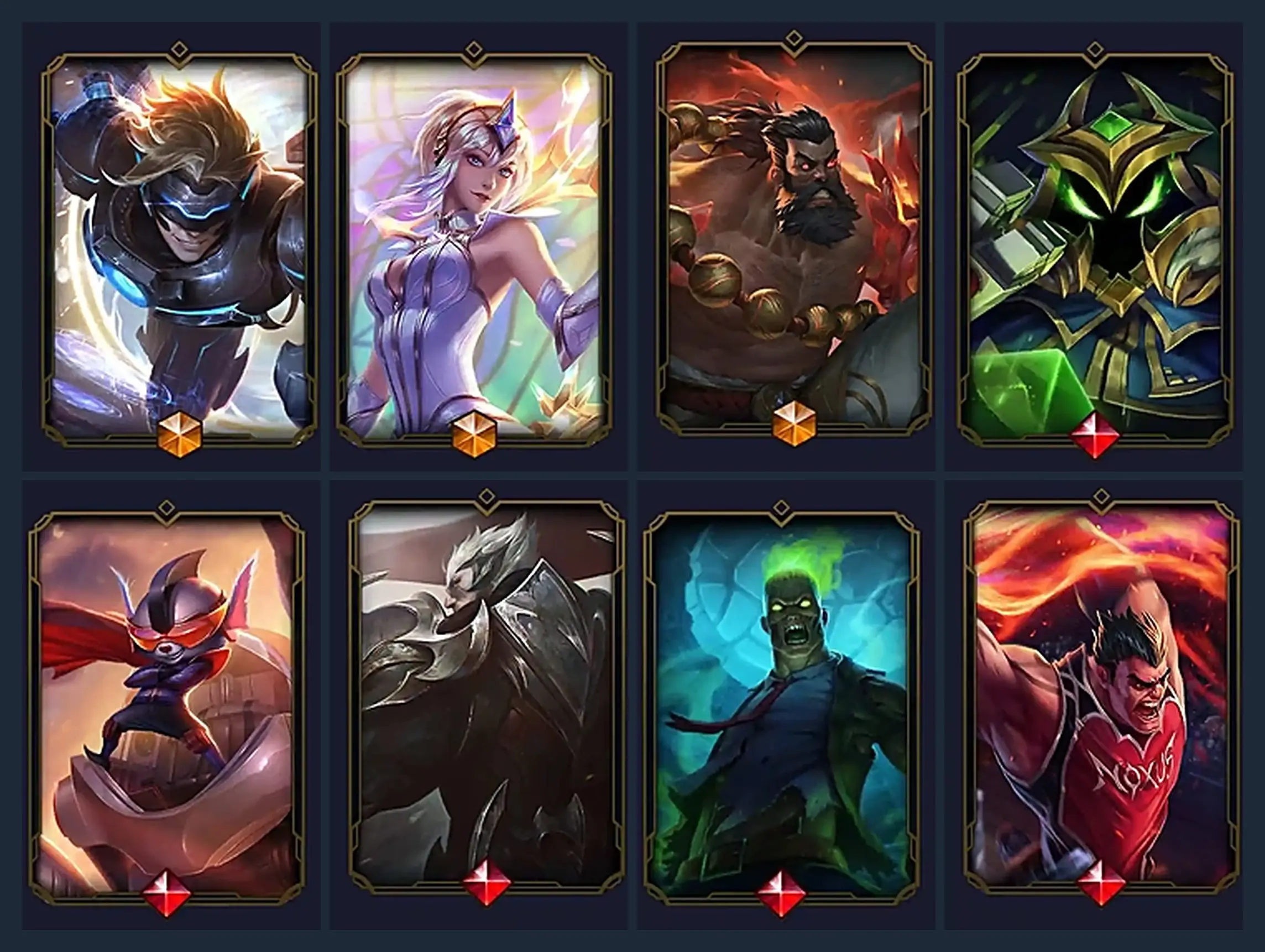 MEGA ACCOUNT | 640 Skins + Full Champ Pool | 4 Ultimates + Hextech Set | T1 Ambessa