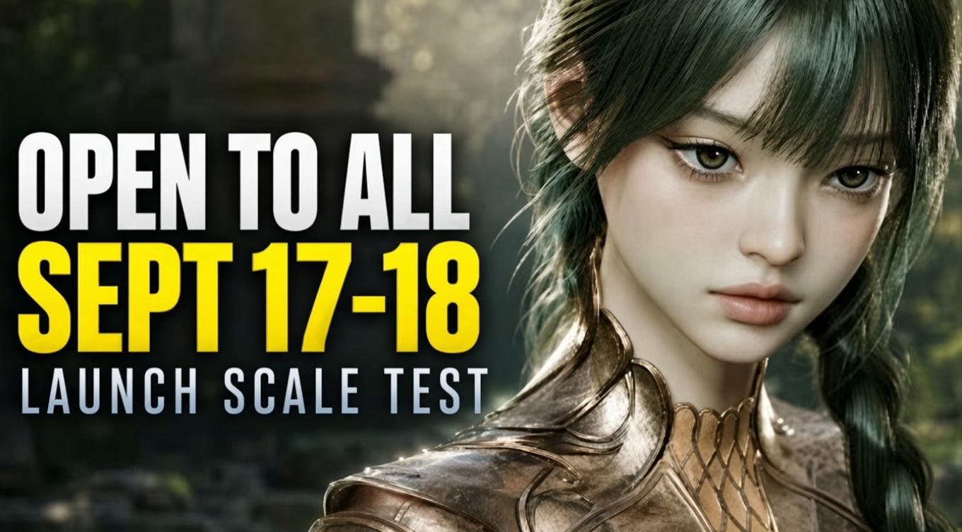 AION 2 Launch Scale Test: September 17-18 Schedule, How to Download, Level Cap and Available Content
