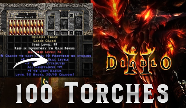 Diablo 2 Resurrected Torch Farming: Uber Guide for Hellfire Torches