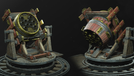 Skull and Bones New Junk Gatlin Gun Build optimized for high sustained DPS