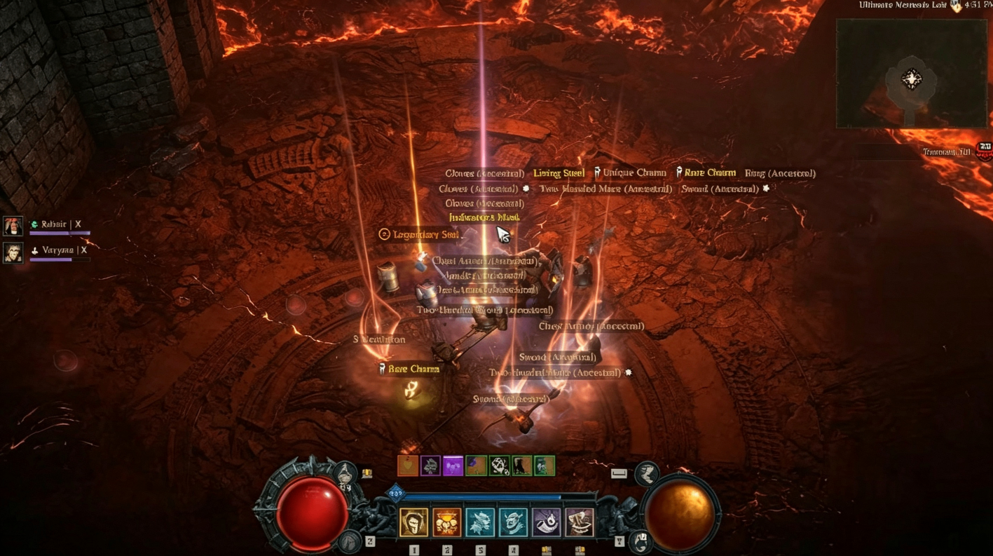 Diablo 4 Season 15 mythic changes, D4 Season 15 Resplendent Sparks farming, Diablo 4 Horadric Cube mythic upgrade, D4 challenge rift rewards, Season 15 mythic crafting limit, Diablo 4 Items, buy Diablo 4 Items