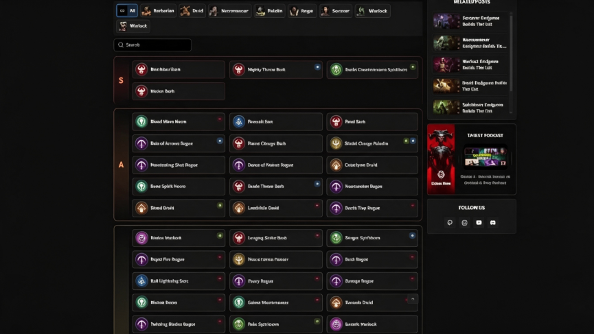 Diablo 4 Season 15 class balance, S15 Sorc Druid Necro Paladin buffs, Diablo 4 S15 meta changes, Season 15 core stat scalar update, best Diablo 4 S15 builds, buy Diablo 4 Items, Diablo 4 Items, Diablo 4 gold, buy Diablo 4 gold, D4 Gold