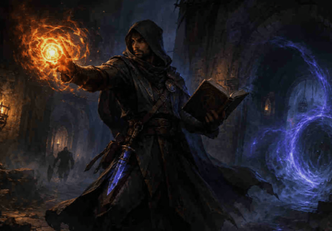 Dark and Darker Sorcerer Build Guide: Best Perks, Stats, Spells & PvP Combos