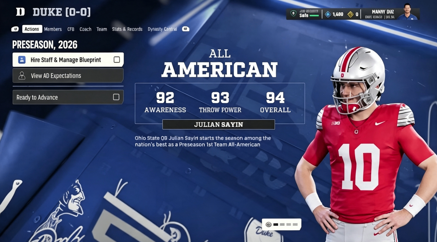 College Football 27 Dynasty Mode: How to Get 50+ Extra Coach Levels with Signing Bonus,College Football 27 Coins for sale