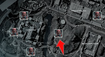 Ammo crates, yellow supply boxes, and cloth containers where Secret Map 8 can be found during the Treasure Hunt event.