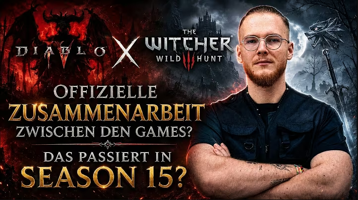 Diablo 4: Official Collaboration with The Witcher 3! Season 15!