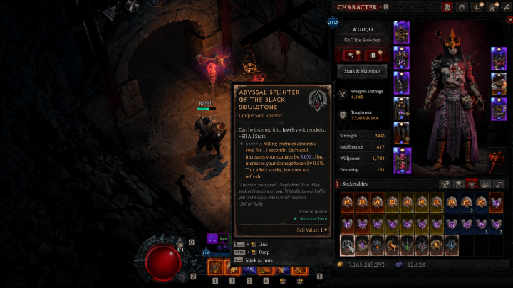 buy diablo 4 max roll items