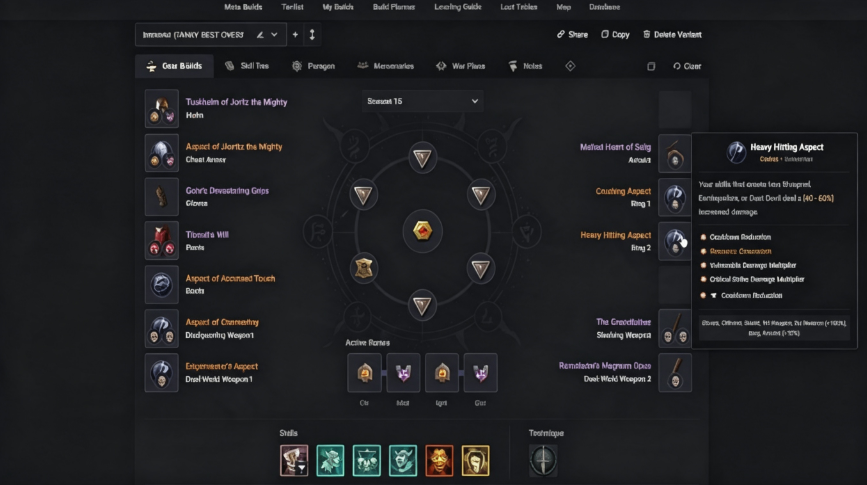Diablo 4 Season 15 best Barbarian builds,Top PTR tested Barb builds maximum damage,Diablo 4 HotA Furor Whirlwind build guide,Best Season 15 PTR Barbarian meta builds,Highest damage Barbarian setups Diablo 4,buy Diablo 4 Items,Diablo 4 Items