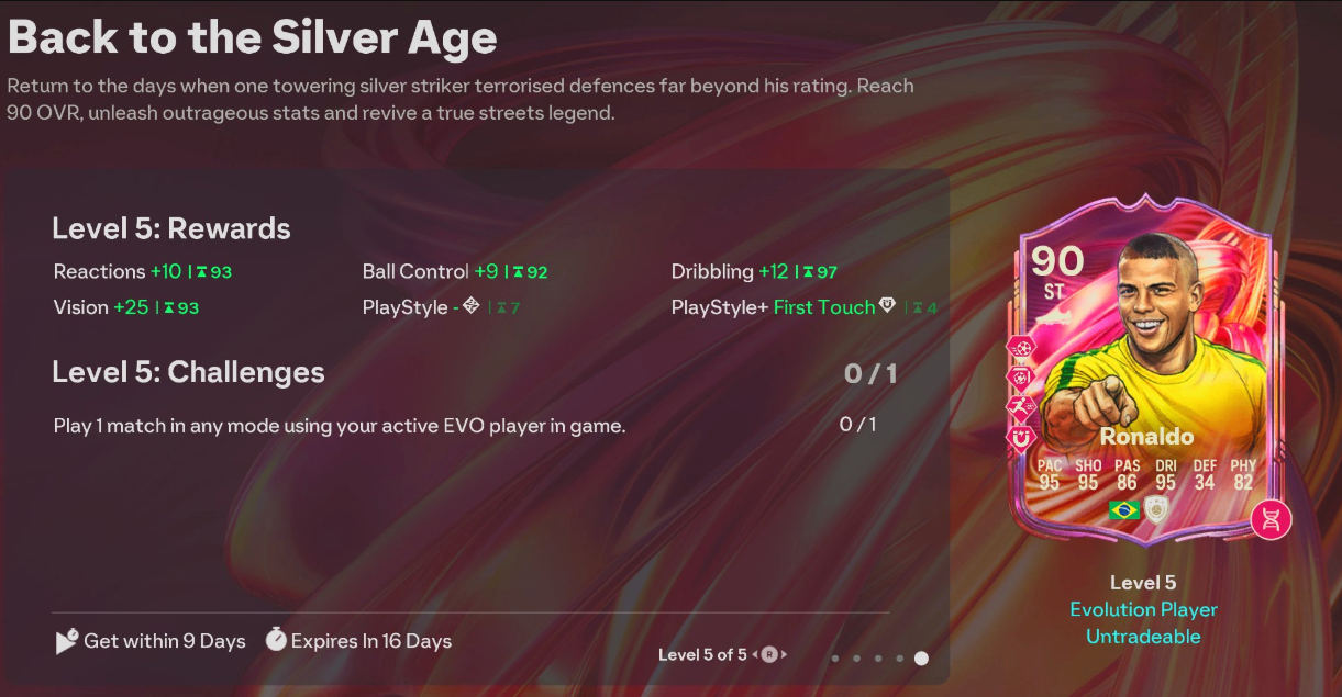 EA FC 26 Back to the Silver Age Evolution guide,FC 26 Back to the Silver Age best players Ronaldo Henry Maradona,FC 26 Back to the Silver Age eligibility requirements,FC 26 free evolution 90 OVR striker upgrade,Back to the Silver Age PlayStyle+ upgrades explained,FC 26 Back to the Silver Age top icon candidates,buy FC 26 Coins,FC 26 Coins