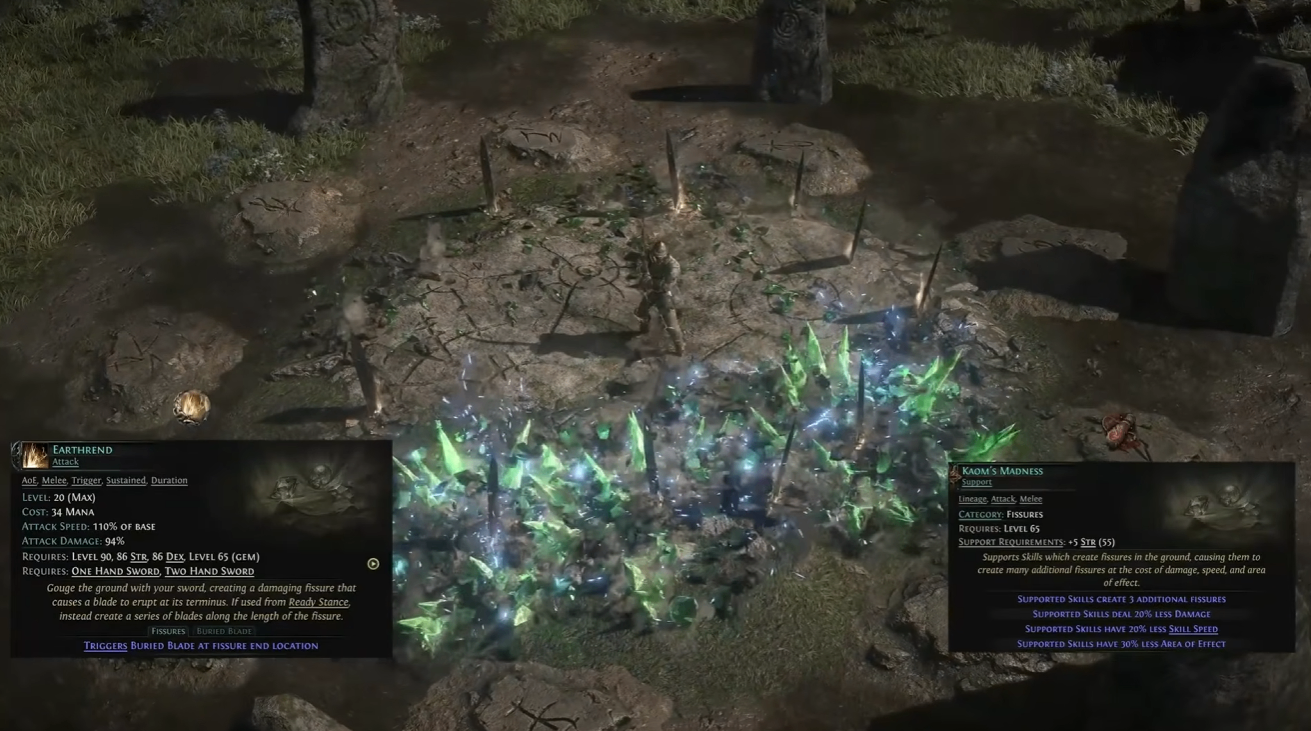 Path of Exile 2 melee, PoE2 melee build, PoE2 1.0, PoE2 Dualist, PoE2 strike vs slam, PoE2 warrior build, PoE2 Gemling, PoE2 Earthquake, PoE2 life pool, Path of Exile 2 patch, POE2 Currency