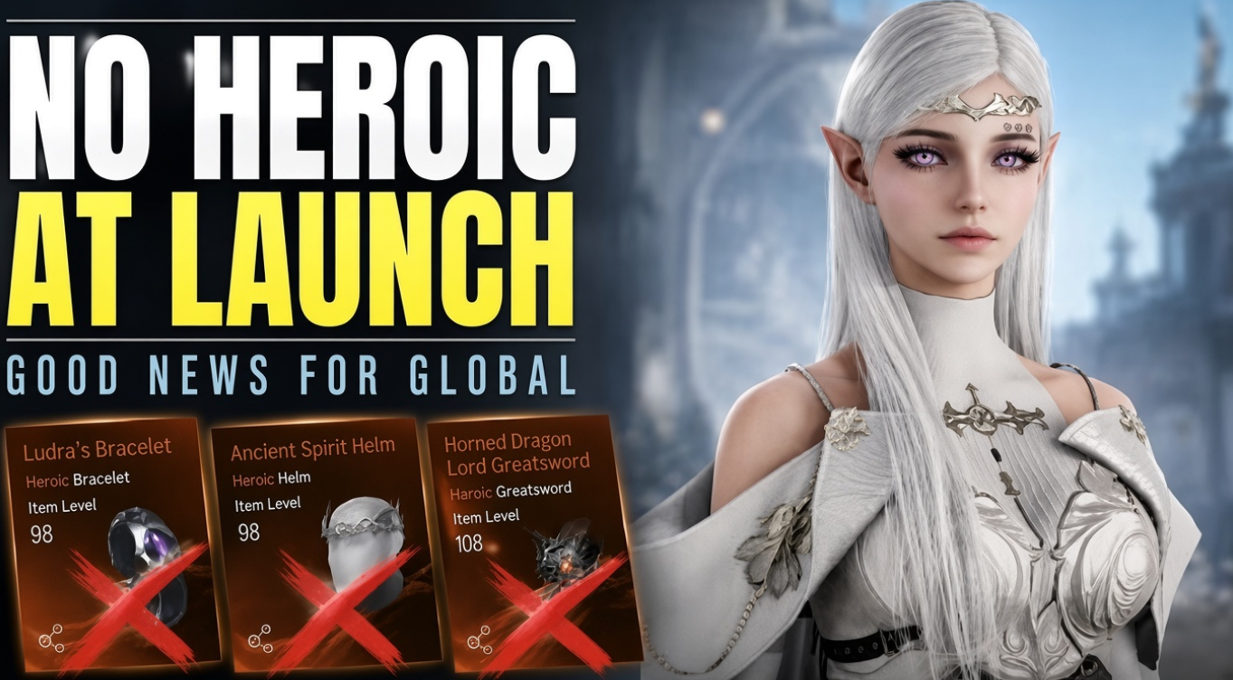 Aion 2 Global Version Changes Explained: Arcana Cards, Heroic Gear, Classes, Dungeons and Progression