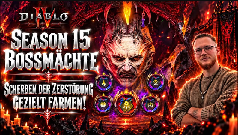 Diablo4: Season 15! Scherben Der Zerst&ouml;rung gezielt Farmen! Bossm&auml;chte! Bosspower!