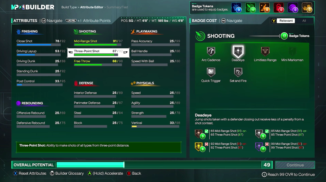 NBA 2K27 6'8 Build Guide: Demigod Setup – Best Attributes, Badges, Jump Shot & Dribble Moves,Buy NBA 2K27 VC
