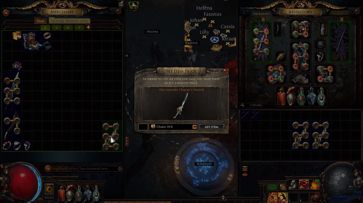 POE currency